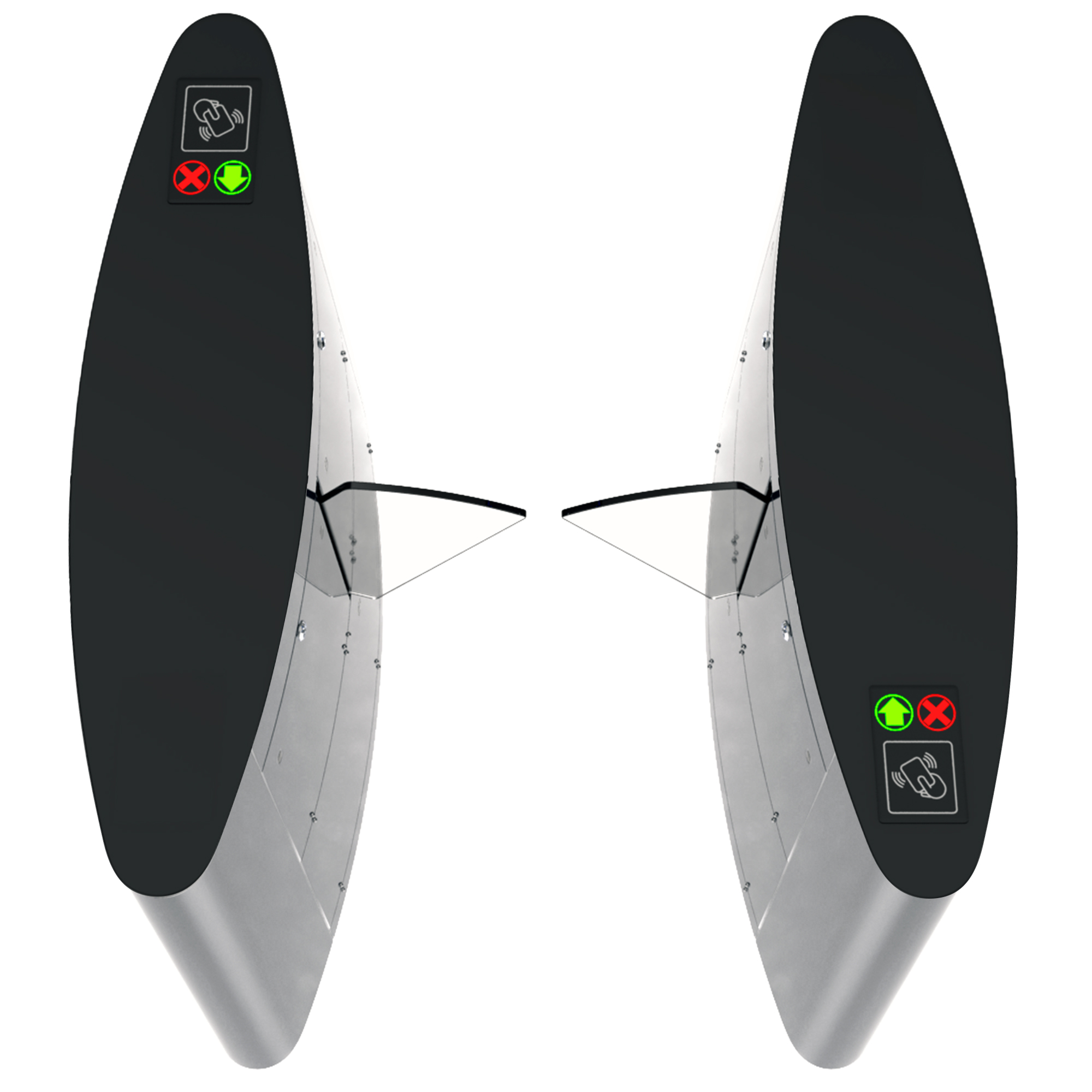 Турникет с раздвижными створками скоростной автоматический БЛОКПОСТ СКП 700