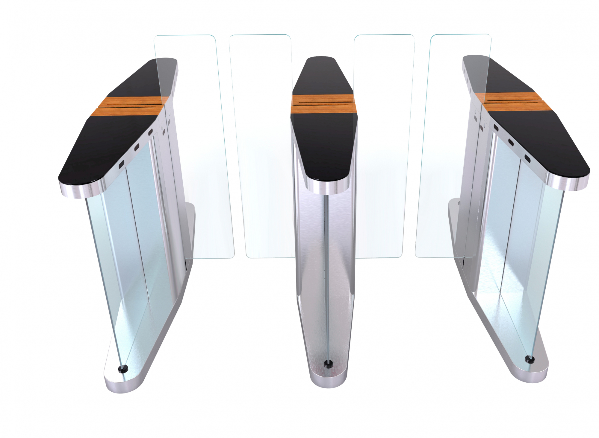 Турникет с раздвижными створками скоростной автоматический СКП 800