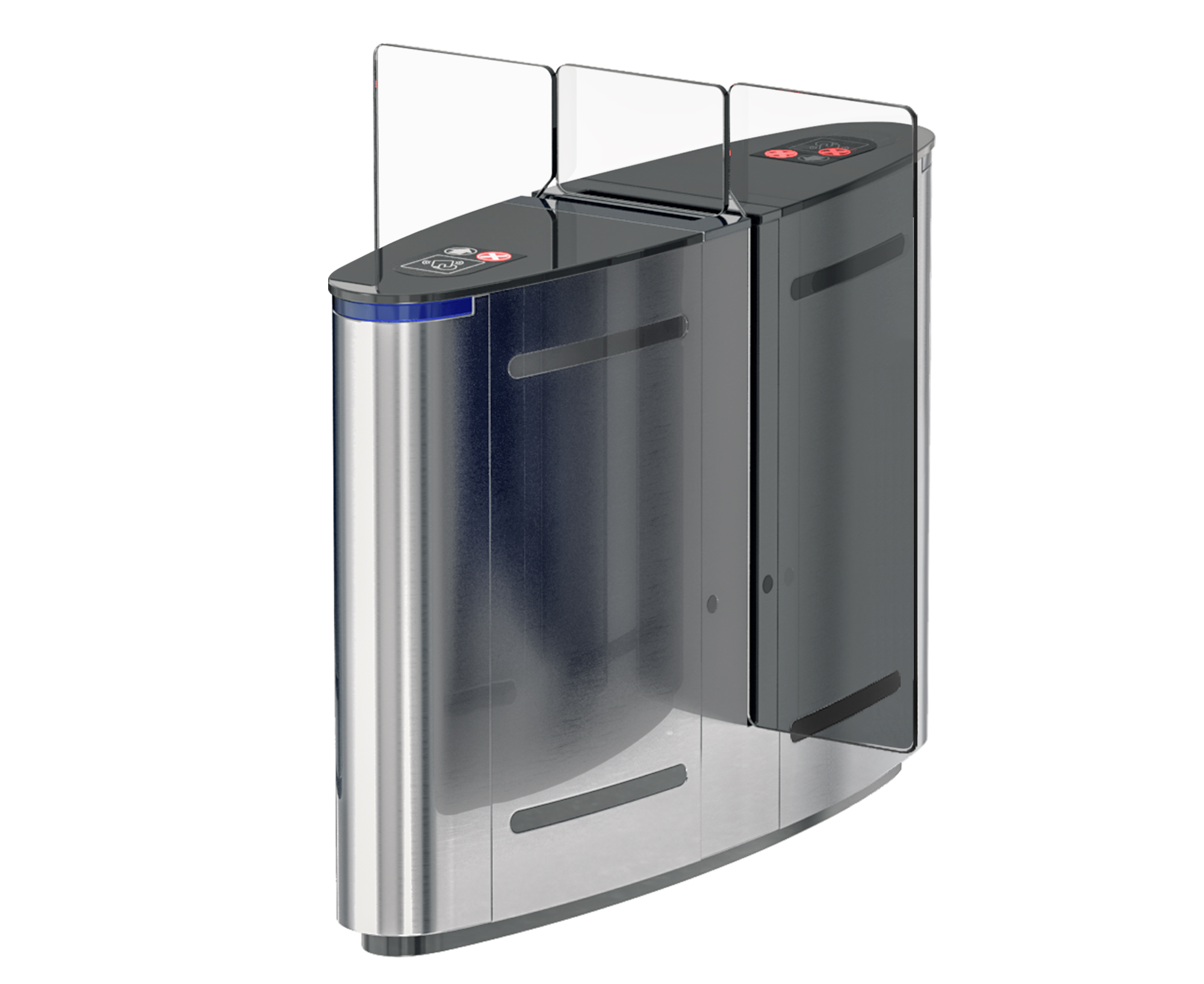 Турникет с раздвижными створками скоростной автоматический БЛОКПОСТ СКП 1200