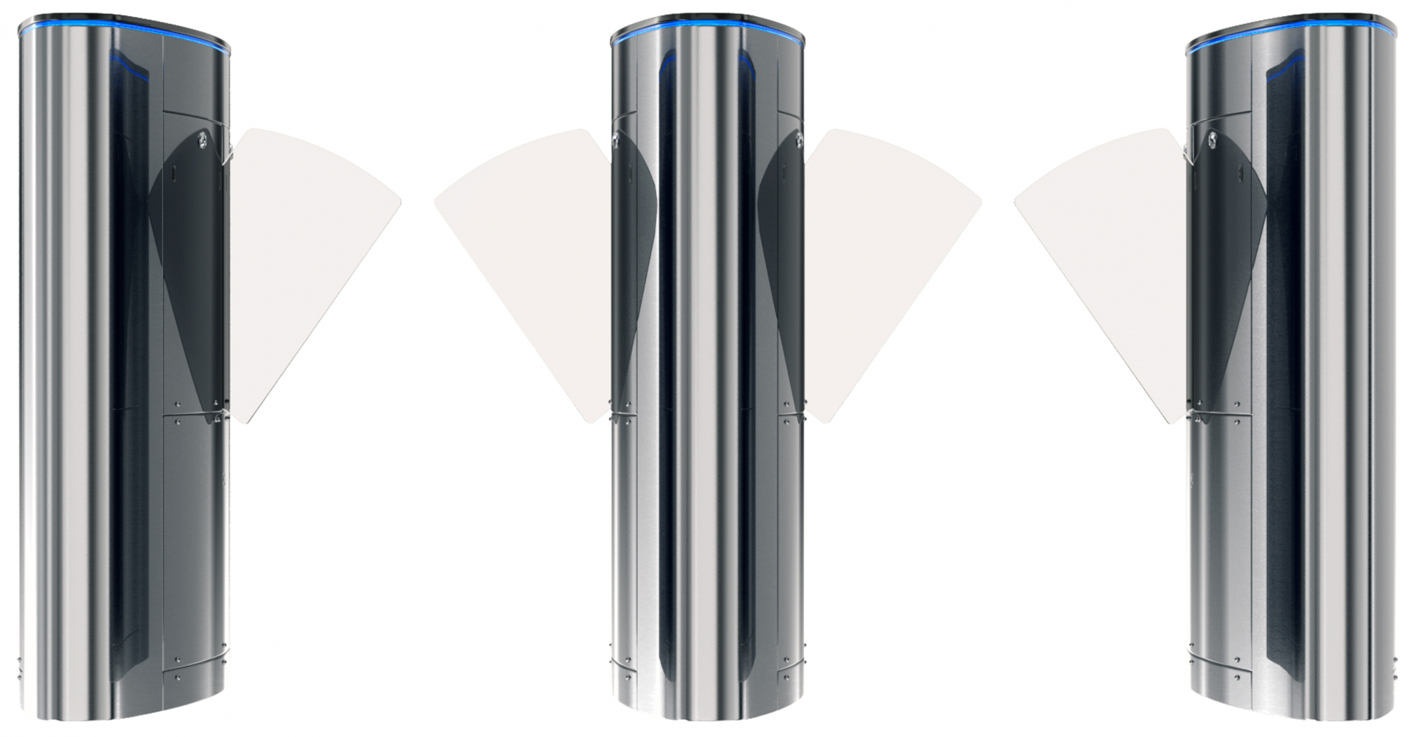 Турникет с раздвижными створками скоростной автоматический БЛОКПОСТ СКП 1400