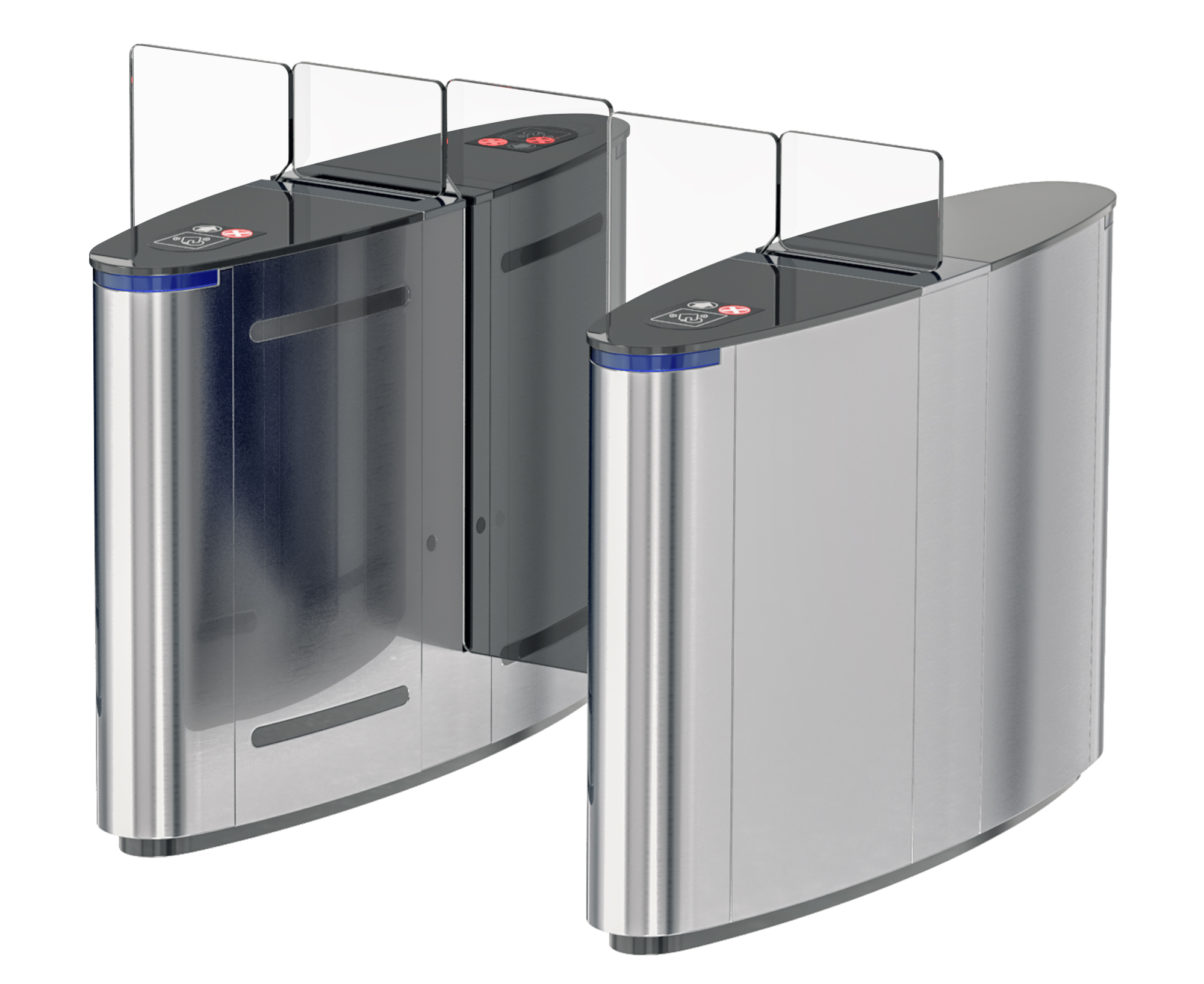 Турникет с распашными створками скоростной БЛОКПОСТ СКП 600