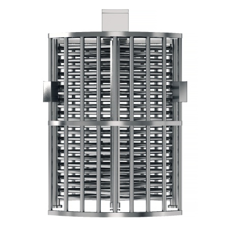 Полноростовой двухпроходнойт роторный турникет БЛОКПОСТ  РСТ 1200